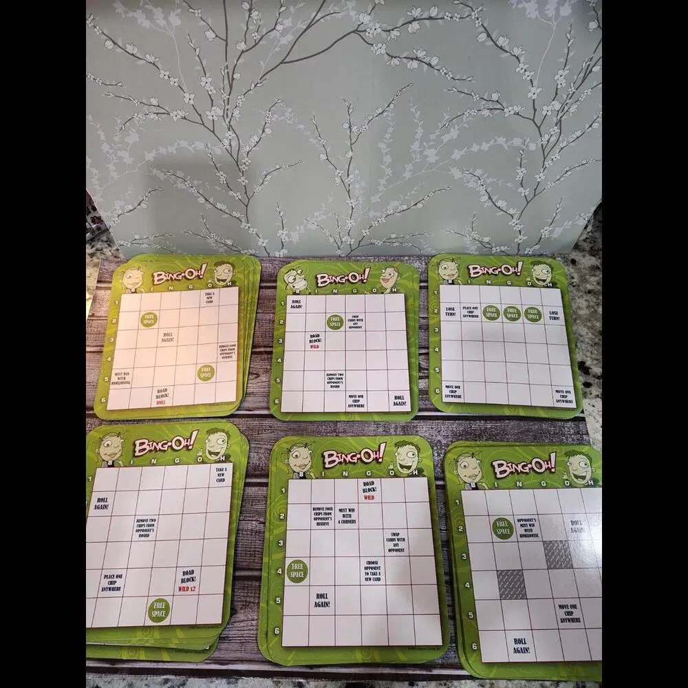 BING-OH! Family Game Swap Block Steal Way to Victory 2005 By Haywire Complete